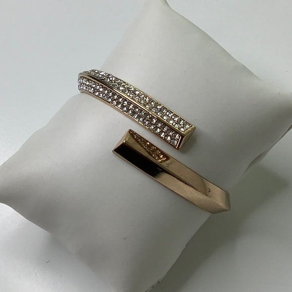 Bcbgeneration Crystals Hinge Cuff Bracelet Euc